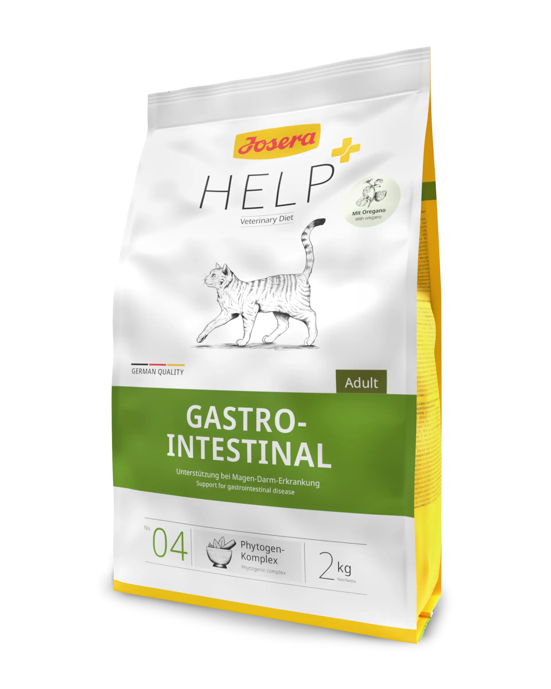 4032254768432_Katze_Josera_Help_GastroIntestinal_2kg_seitlich Josera Help GASTRO For Adult Cats 2KG - Image 1