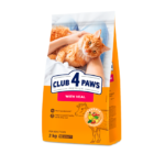 Club 4 Paws Veal Adult Cat
