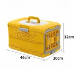 Foldable Travel Carrier Cage Box Dog & Cat Kennel