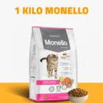 1 kilo dry food  monello adult