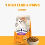1 kilo dry food club 4 paws urinary