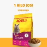 1 kilo dry food josi sterilised