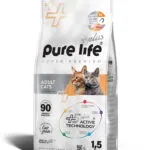PURE LIFE PLUS CHICKEN FLAVORED CAT FOOD 1.5KG