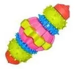 Indestructible Natural Rubber Dog Chew Toys for Teeth Cleaning