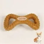 Rubber Dog Chew Toys for All Breeds, Healthy Teeth Cleaning Toy, to Promote Playtime and Massage Gums
