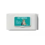 Anti Bacterial Pet Wet Wipes for Dogs & Cats Grooming Wipes, Wipe type: Multi use wipe