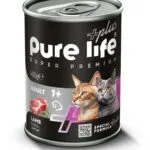 PURELIFE PLUS LAMB MEAT ADULT CAT CANNED FOOD 400GR