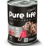 PURELIFE PLUS BEEF ADULT DOG CANNED FOOD 400GR